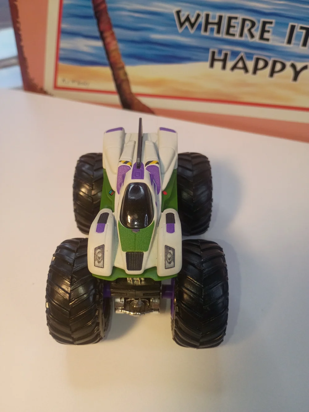 Hot Wheels Monster Truck Buzz Lightyear 1/64 Scale Monster Truck Loose
